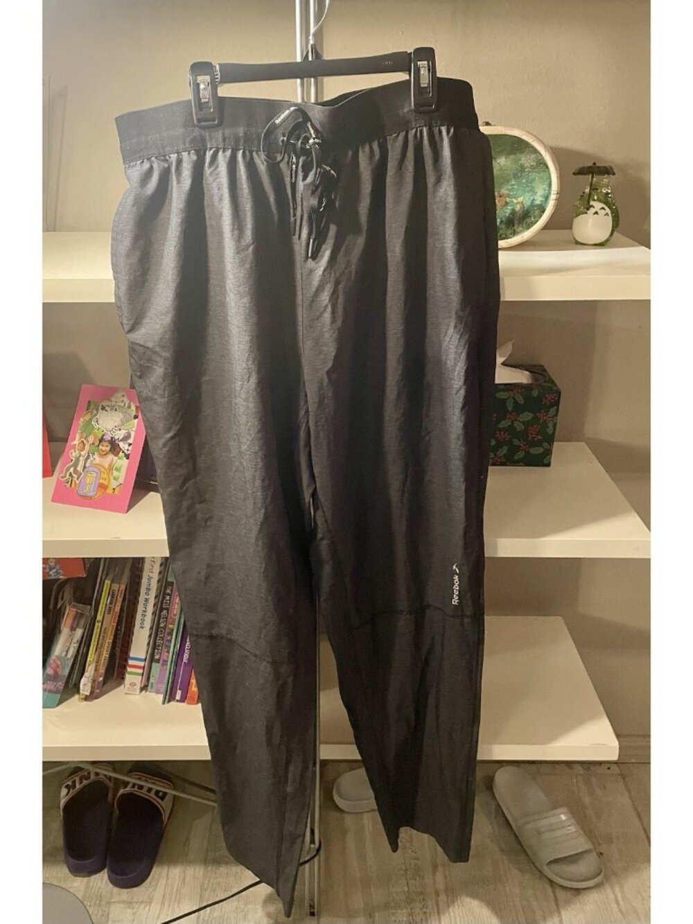 Reebok L Athletic Pants Grey/Black